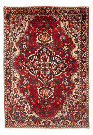 Persisk tæppe - Nomadisk - 208 x 137 cm - rød