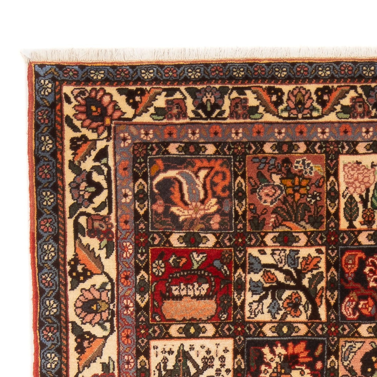 Persisk tæppe - Nomadisk - 210 x 140 cm - flerfarvet