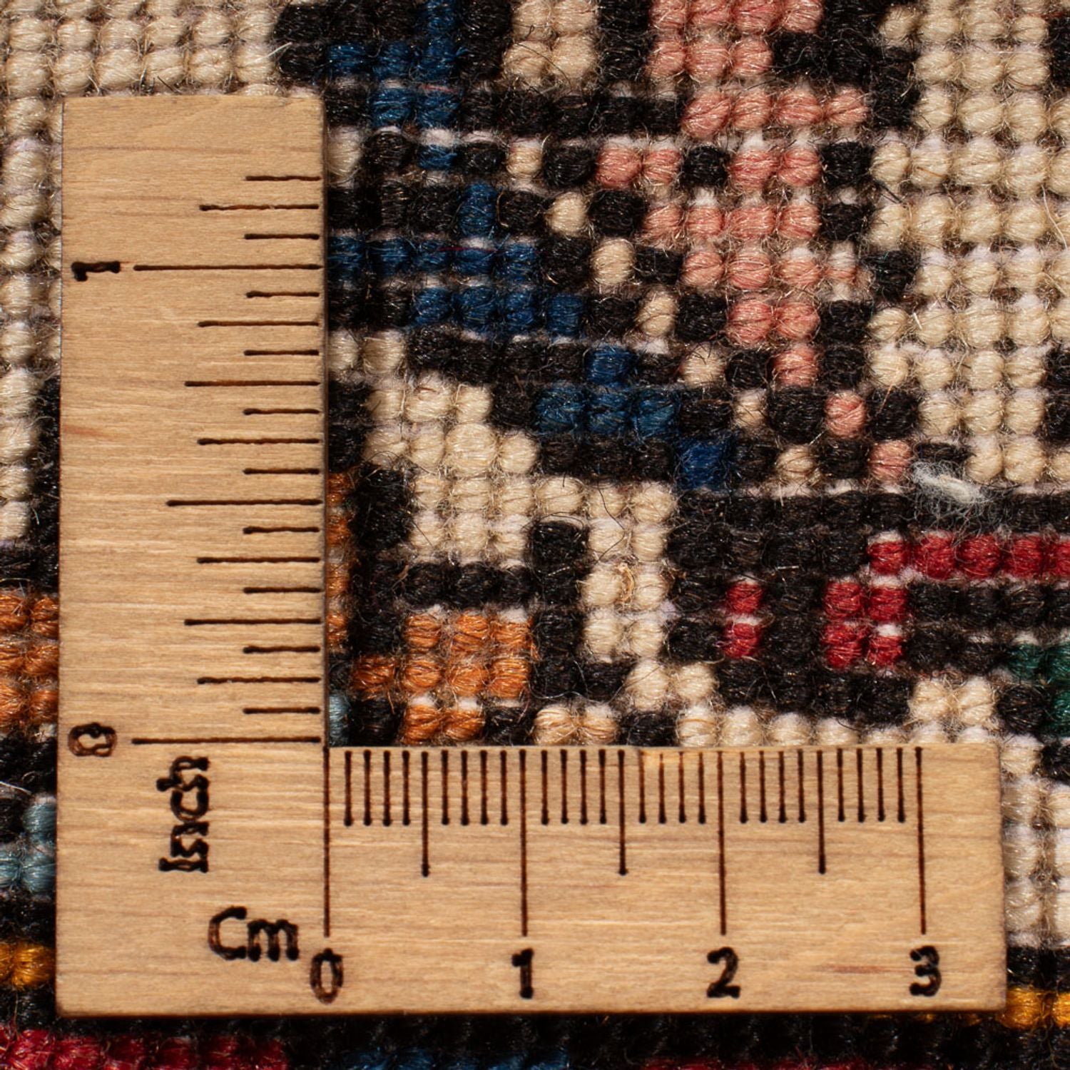 Persisk tæppe - Nomadisk - 205 x 137 cm - flerfarvet