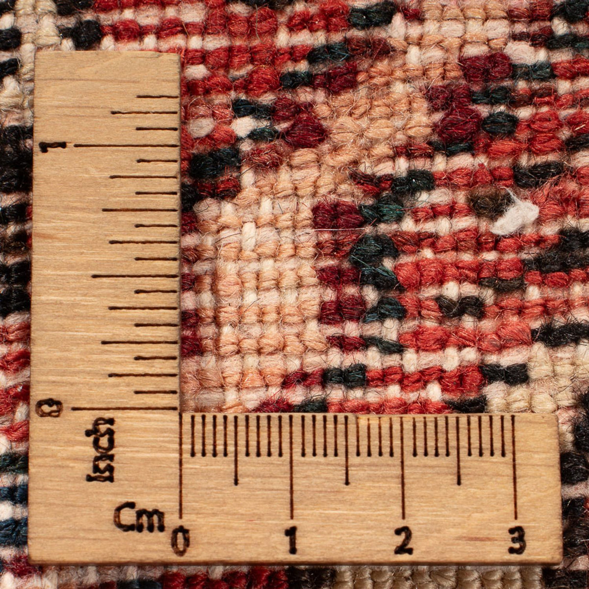 Persisk tæppe - Nomadisk - 202 x 157 cm - flerfarvet