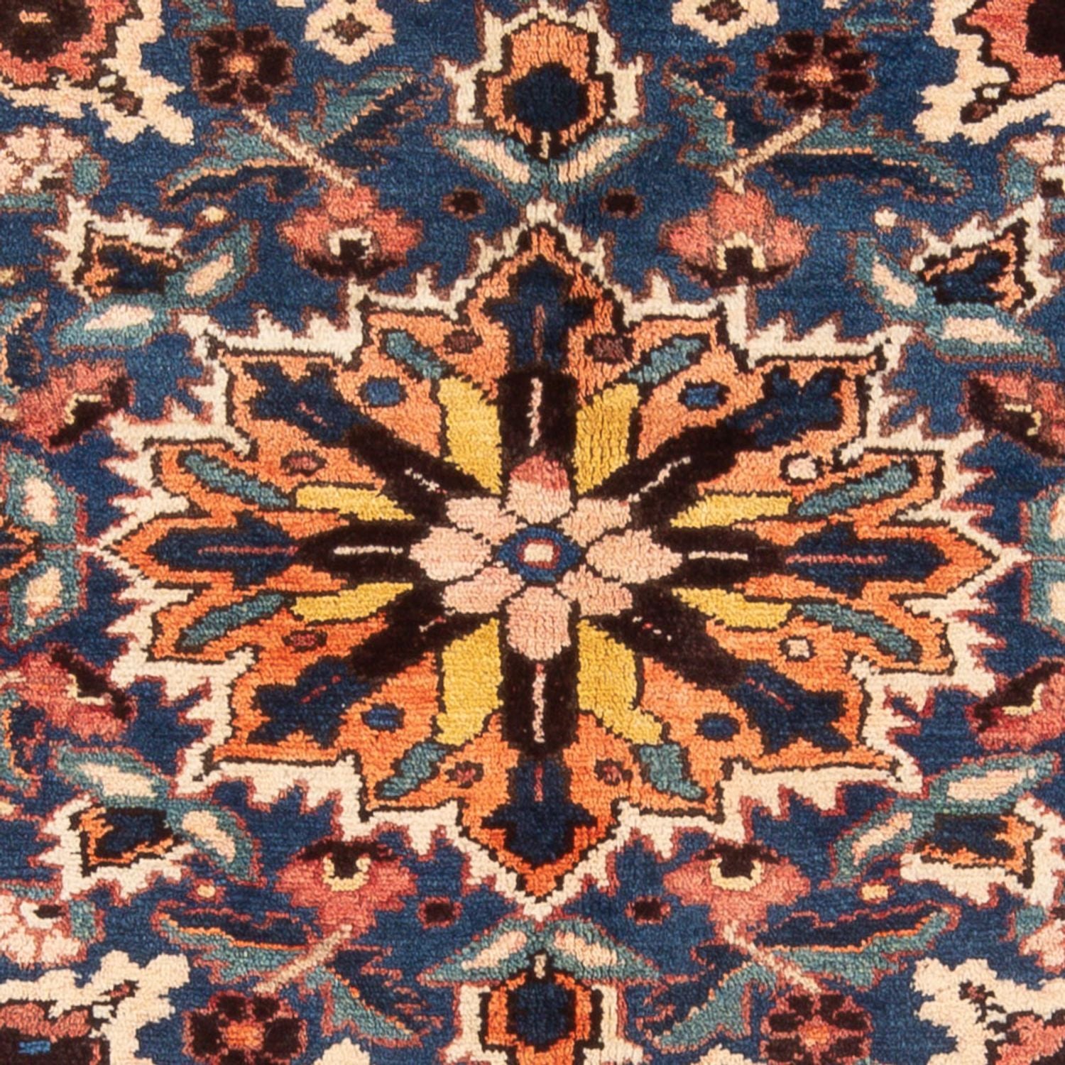 Persisk tæppe - Nomadisk - 202 x 141 cm - rød