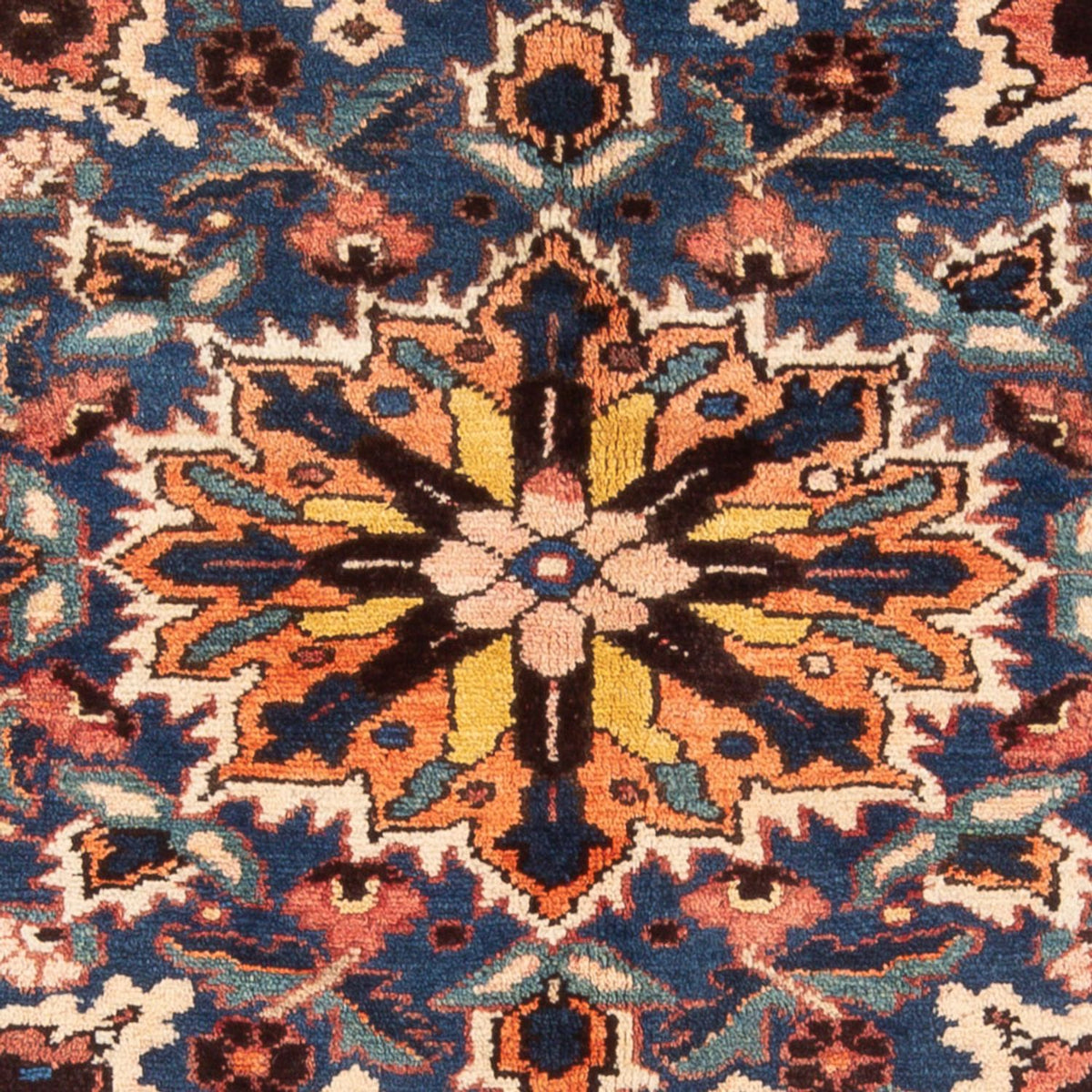 Persisk tæppe - Nomadisk - 202 x 141 cm - rød