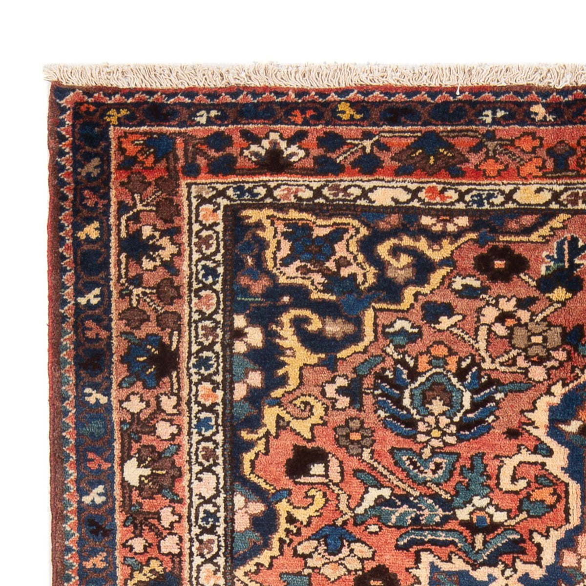 Persisk tæppe - Nomadisk - 202 x 141 cm - rød