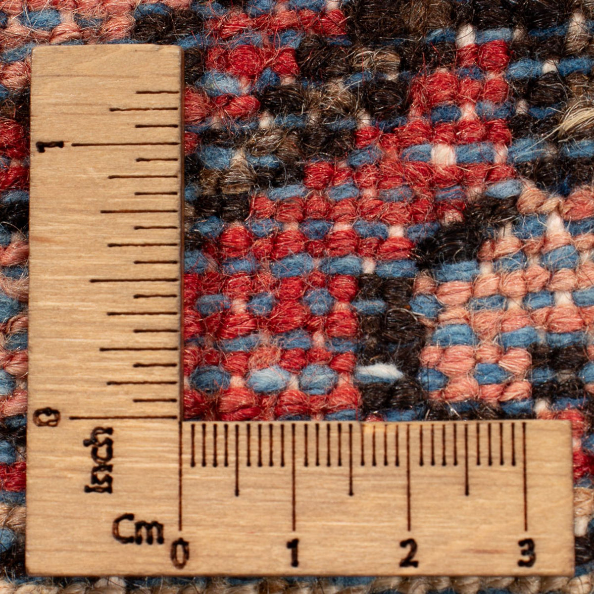 Persisk tæppe - Nomadisk - 202 x 141 cm - rød