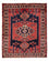 Persisk tæppe - Nomadisk - 195 x 153 cm - rød