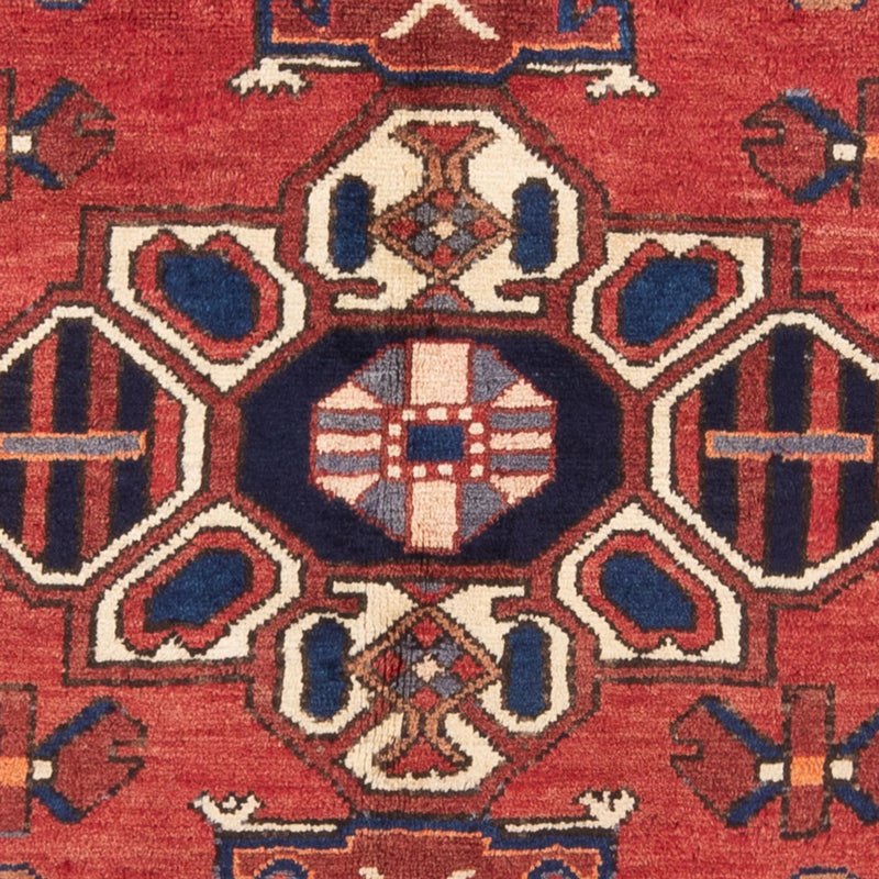 Persisk tæppe - Nomadisk - 195 x 153 cm - rød