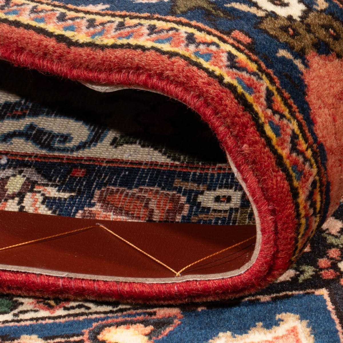 Persisk tæppe - Nomadisk - 195 x 133 cm - flerfarvet