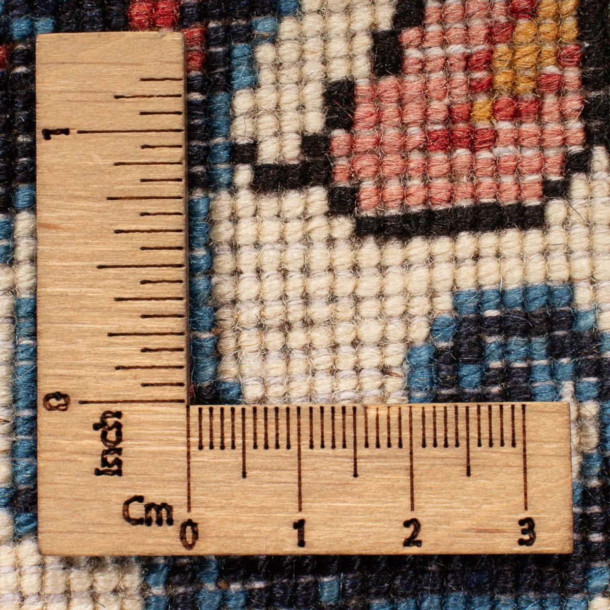 Persisk tæppe - Nomadisk - 195 x 133 cm - flerfarvet