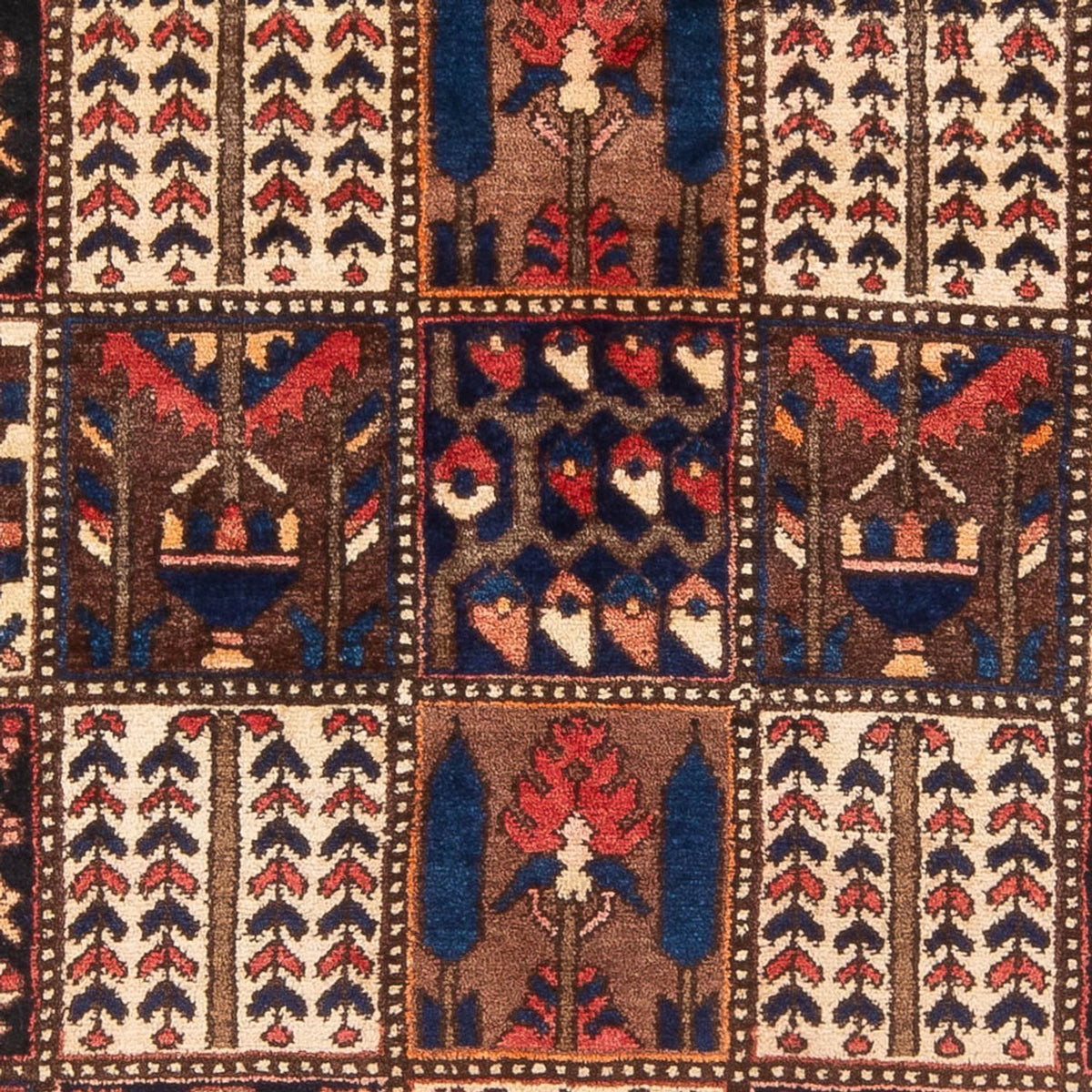 Persisk tæppe - Nomadisk - 210 x 147 cm - flerfarvet