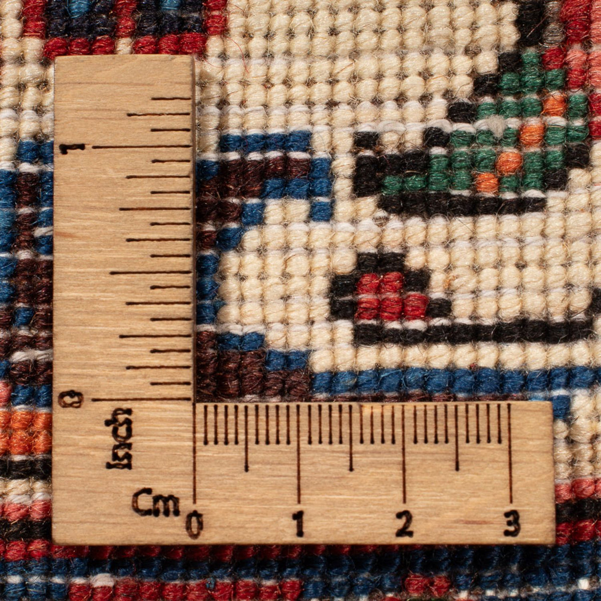 Persisk tæppe - Nomadisk - 205 x 138 cm - flerfarvet