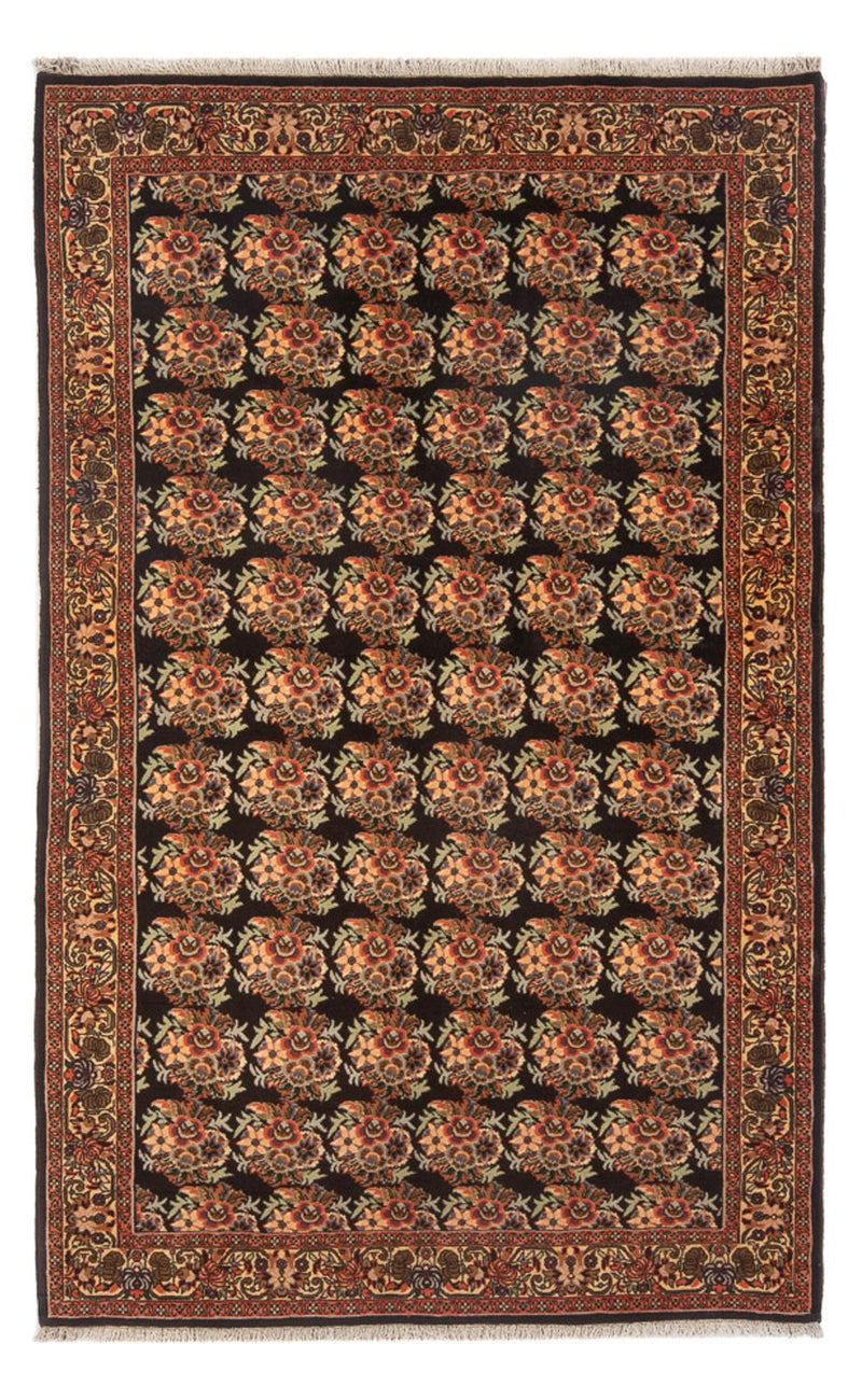 Løber Persisk tæppe - Bijar - 222 x 128 cm - mørkeblå