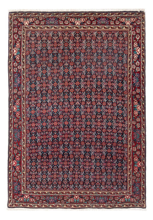 Persisk tæppe - Bijar - 168 x 115 cm - mørkeblå