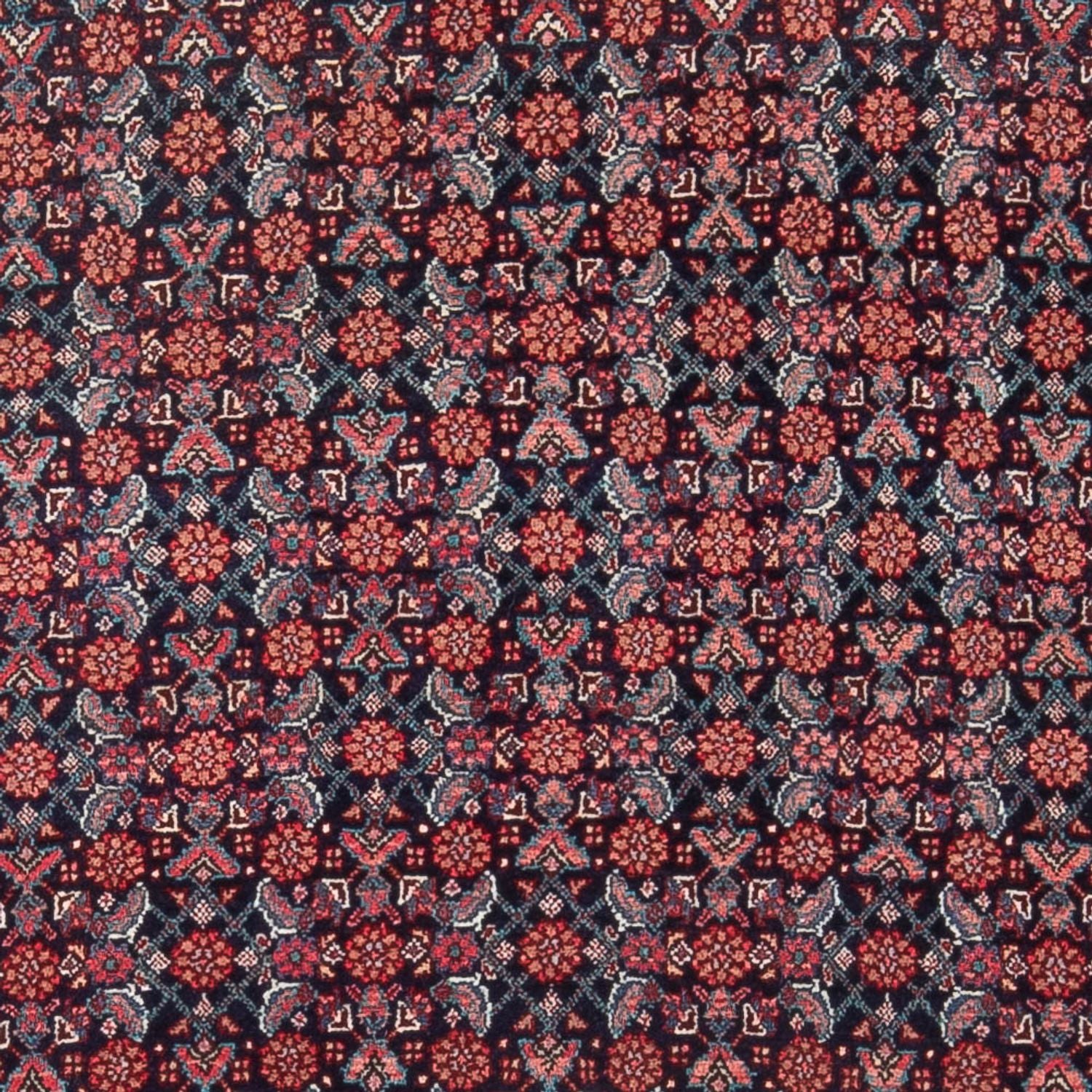 Persisk tæppe - Bijar - 168 x 115 cm - mørkeblå