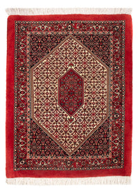 Persisk tæppe - Bijar - Royal - 90 x 77 cm - creme