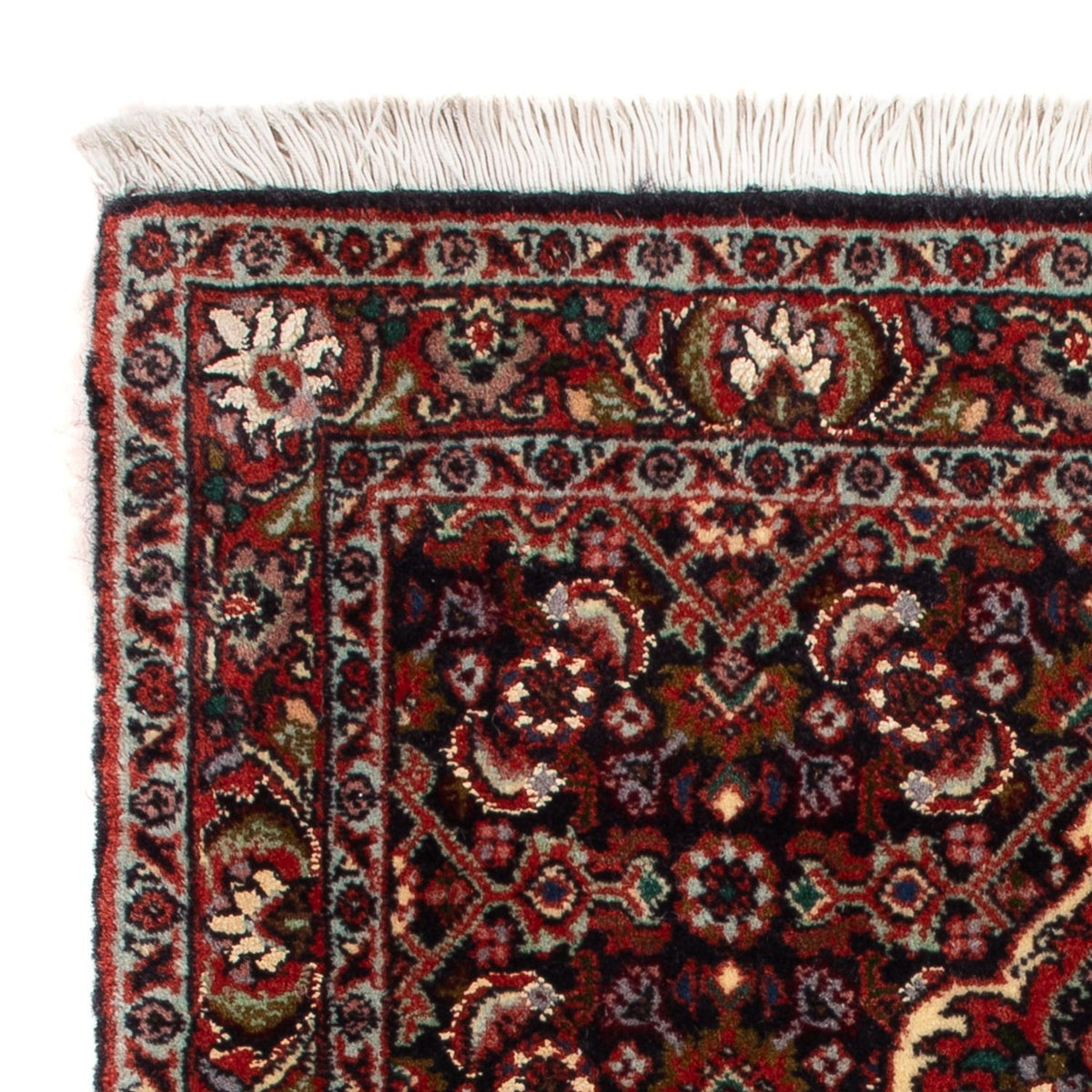 Persisk tæppe - Bijar - Royal - 71 x 46 cm - mørkeblå