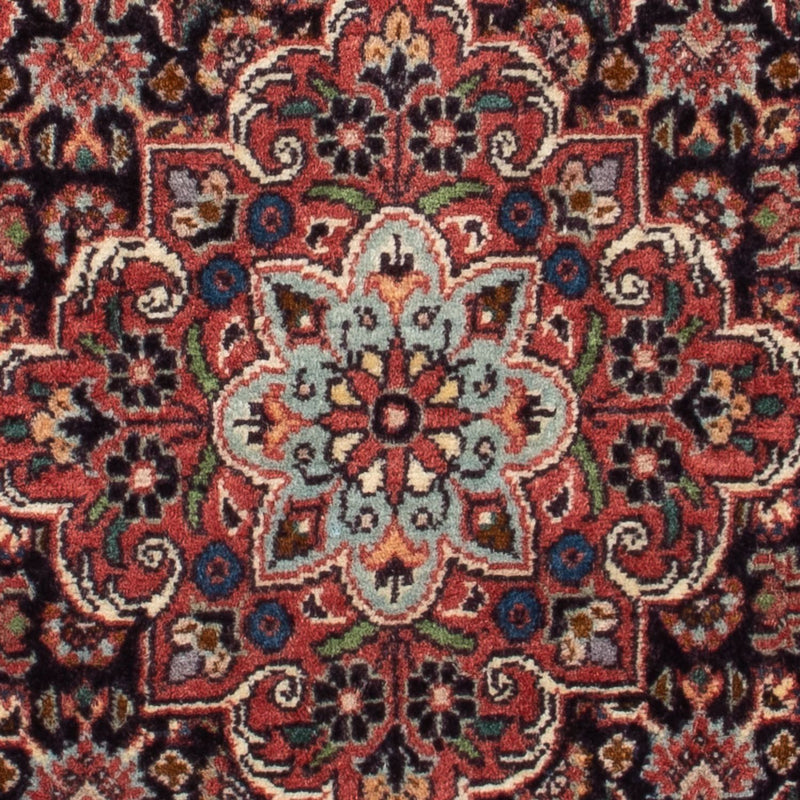 Persisk tæppe - Bijar - Royal - 67 x 50 cm - mørkeblå