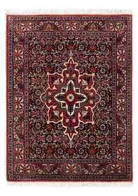 Persisk tæppe - Bijar - Royal - 70 x 50 cm - mørkeblå