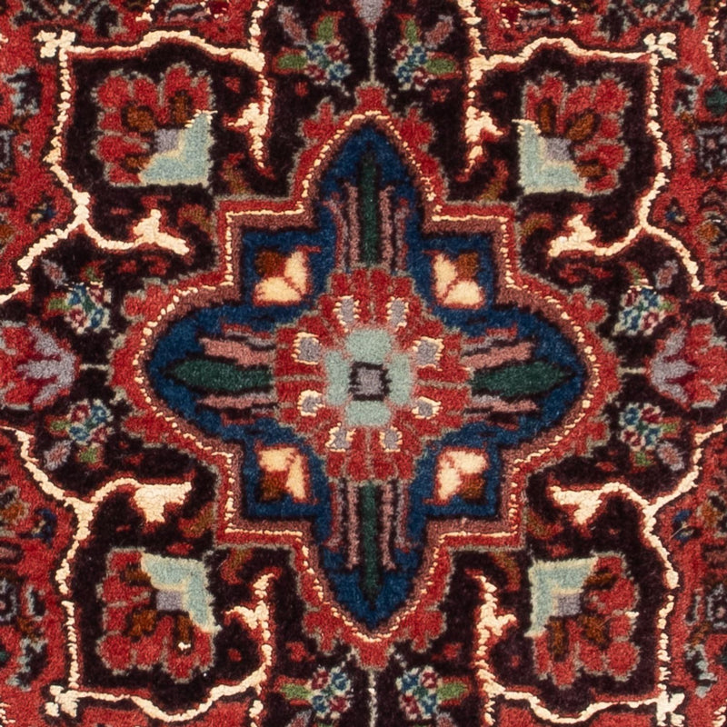 Persisk tæppe - Bijar - Royal - 60 x 50 cm - rød