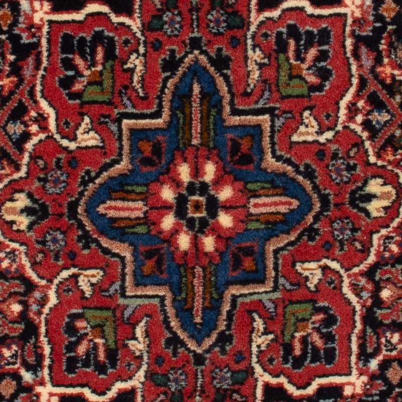 Persisk tæppe - Bijar - Royal - 72 x 50 cm - mørkeblå