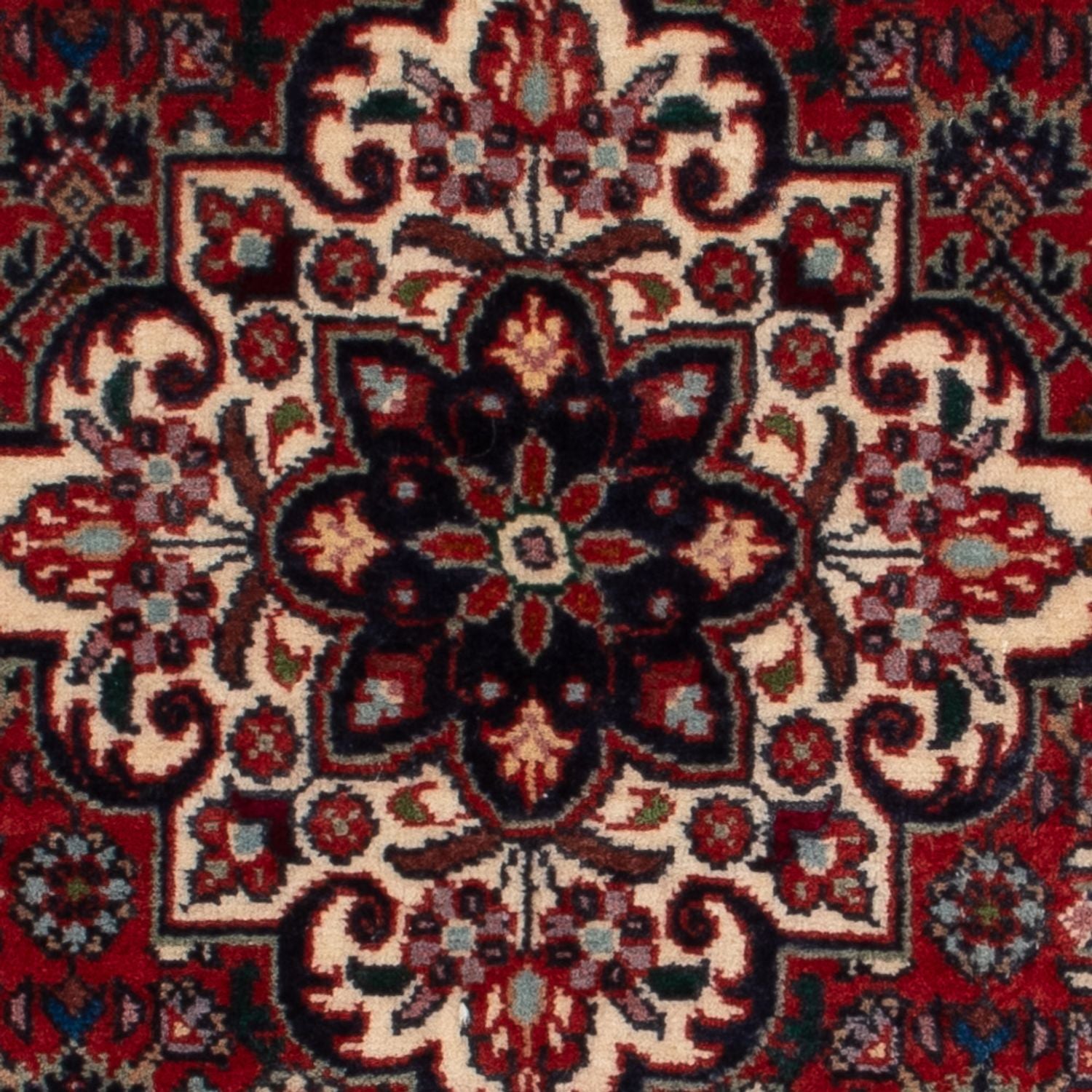 Persisk tæppe - Bijar - Royal - 65 x 52 cm - rød