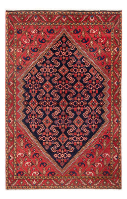 Persisk tæppe - Nomadisk - 218 x 140 cm - mørkeblå