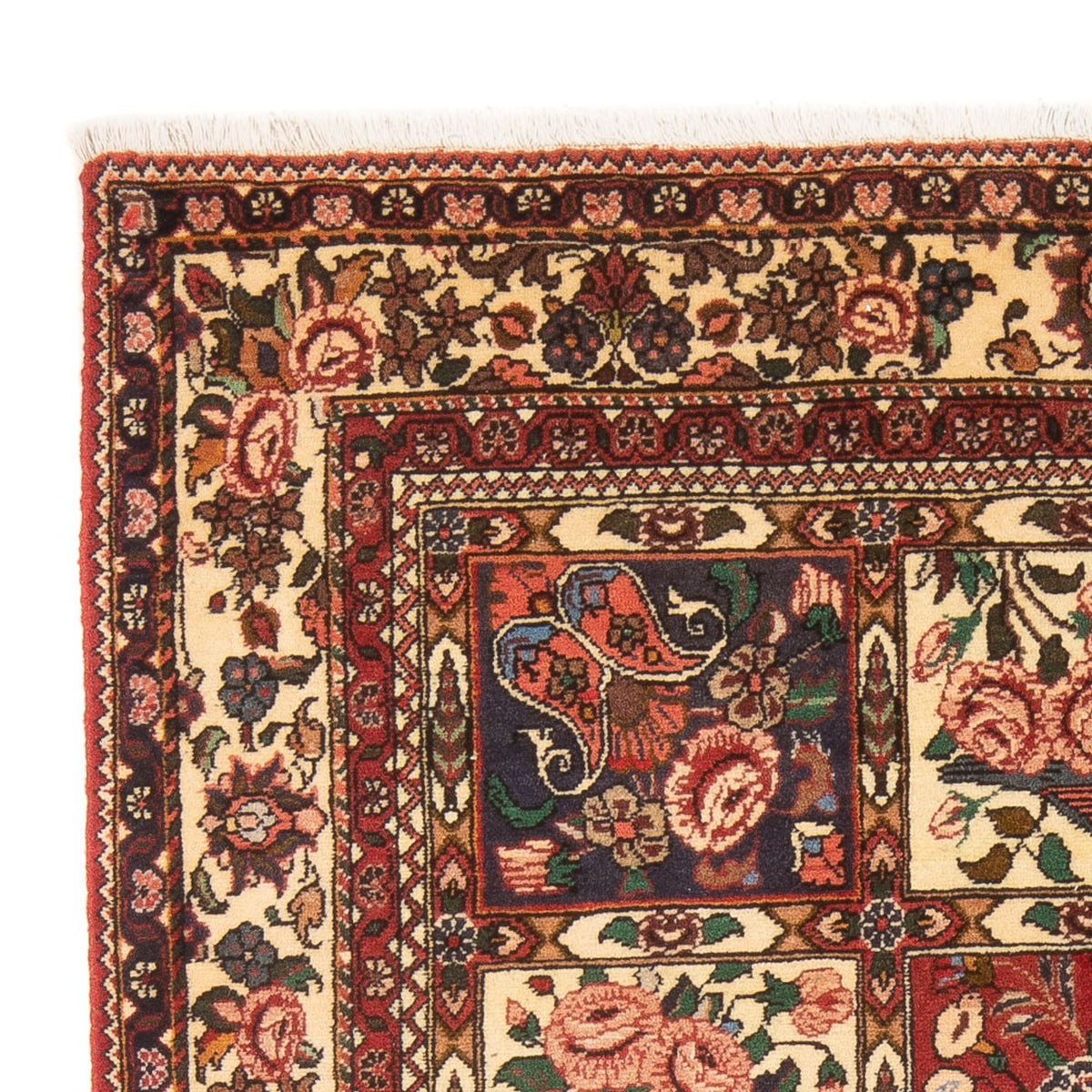 Persisk tæppe - Nomadisk - 197 x 137 cm - flerfarvet