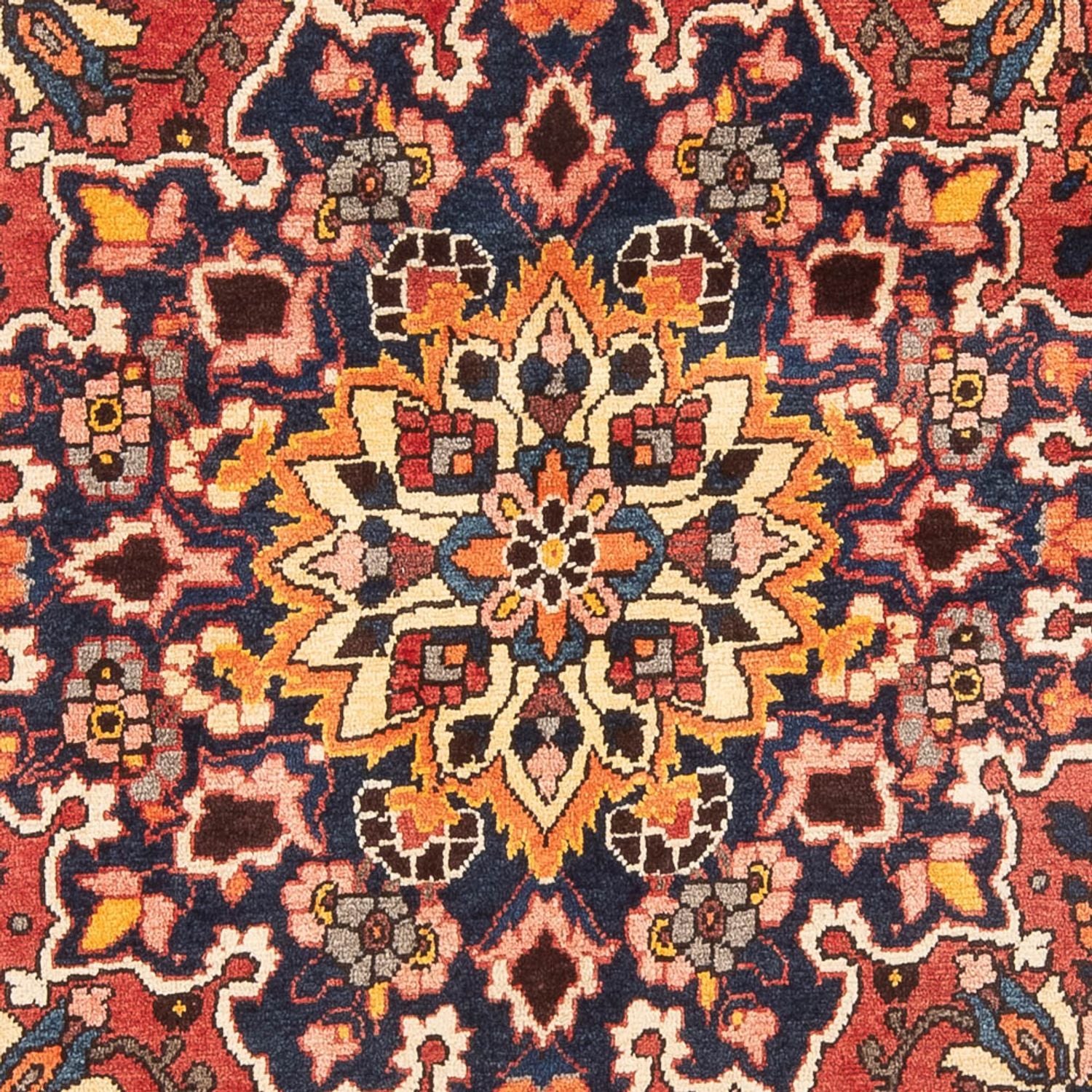 Persisk tæppe - Nomadisk - 208 x 135 cm - rød