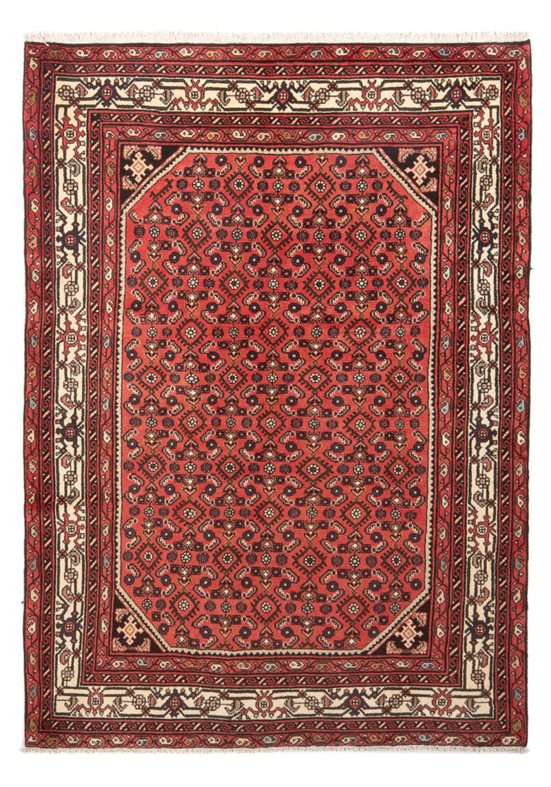 Persisk tæppe - Mir - 196 x 140 cm - rød
