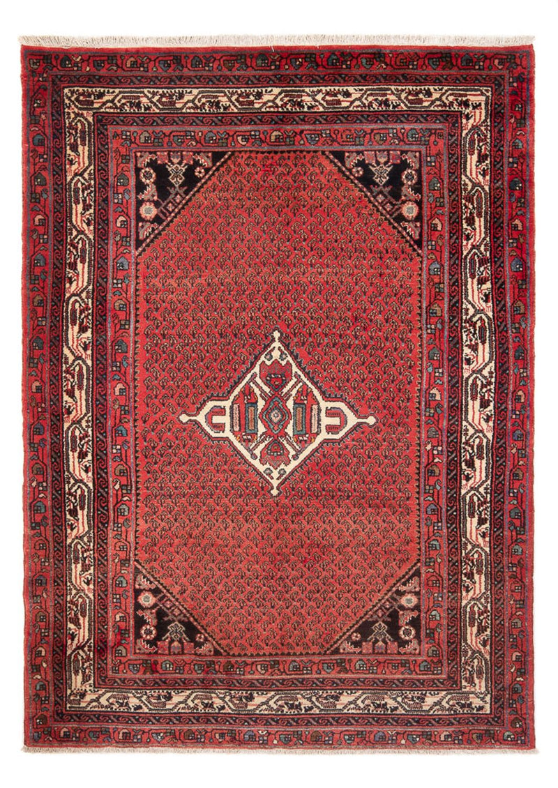 Persisk tæppe - Mir - 205 x 152 cm - rød