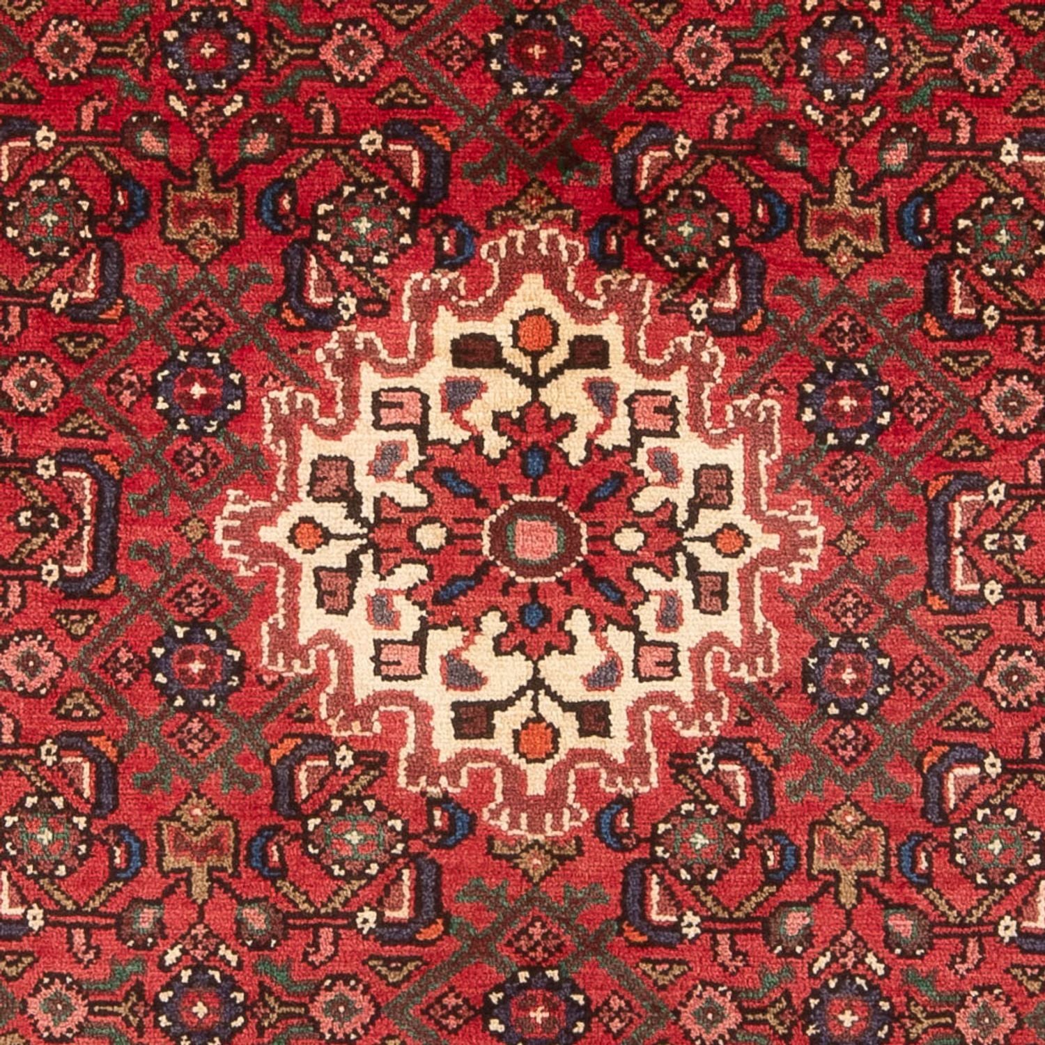 Persisk tæppe - Nomadisk - 213 x 138 cm - rød
