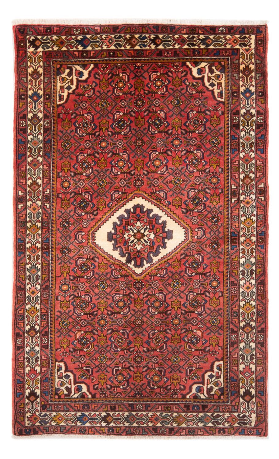 Persisk tæppe - Nomadisk - 226 x 132 cm - rød