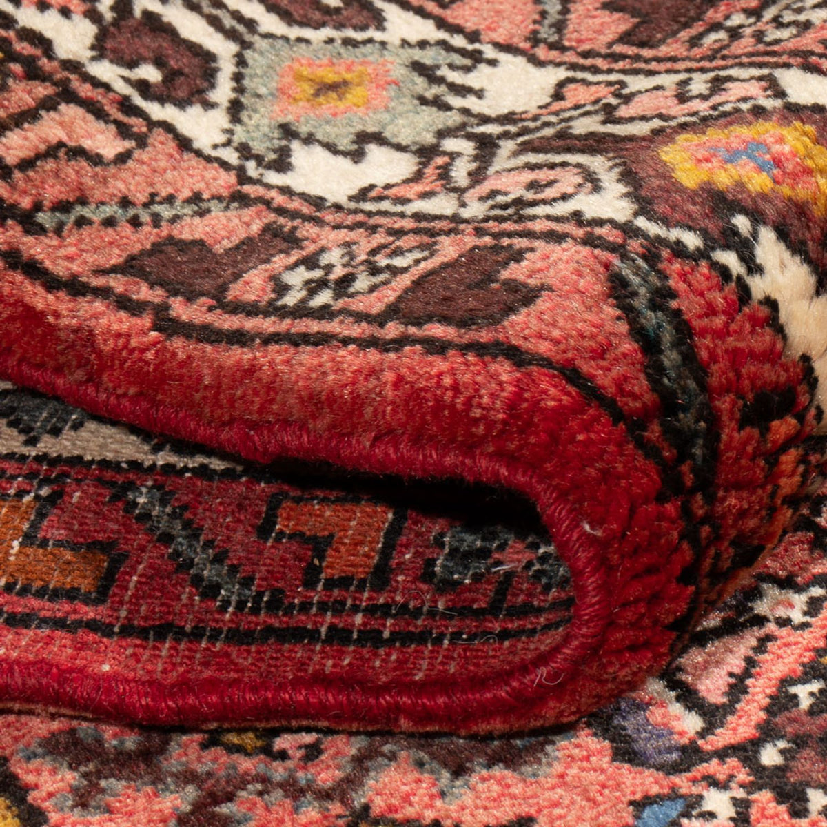 Persisk tæppe - Nomadisk - 226 x 132 cm - rød