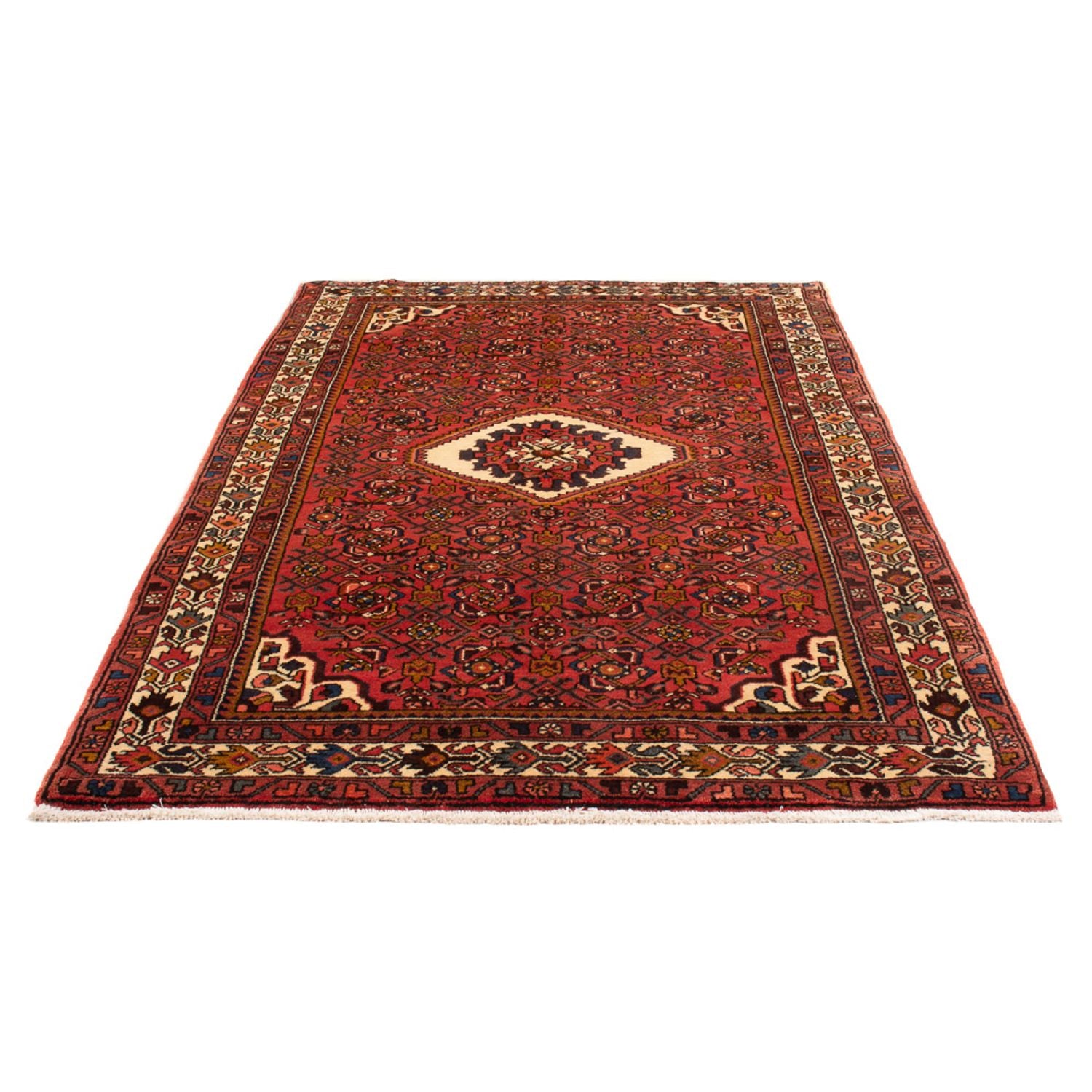 Persisk tæppe - Nomadisk - 226 x 132 cm - rød