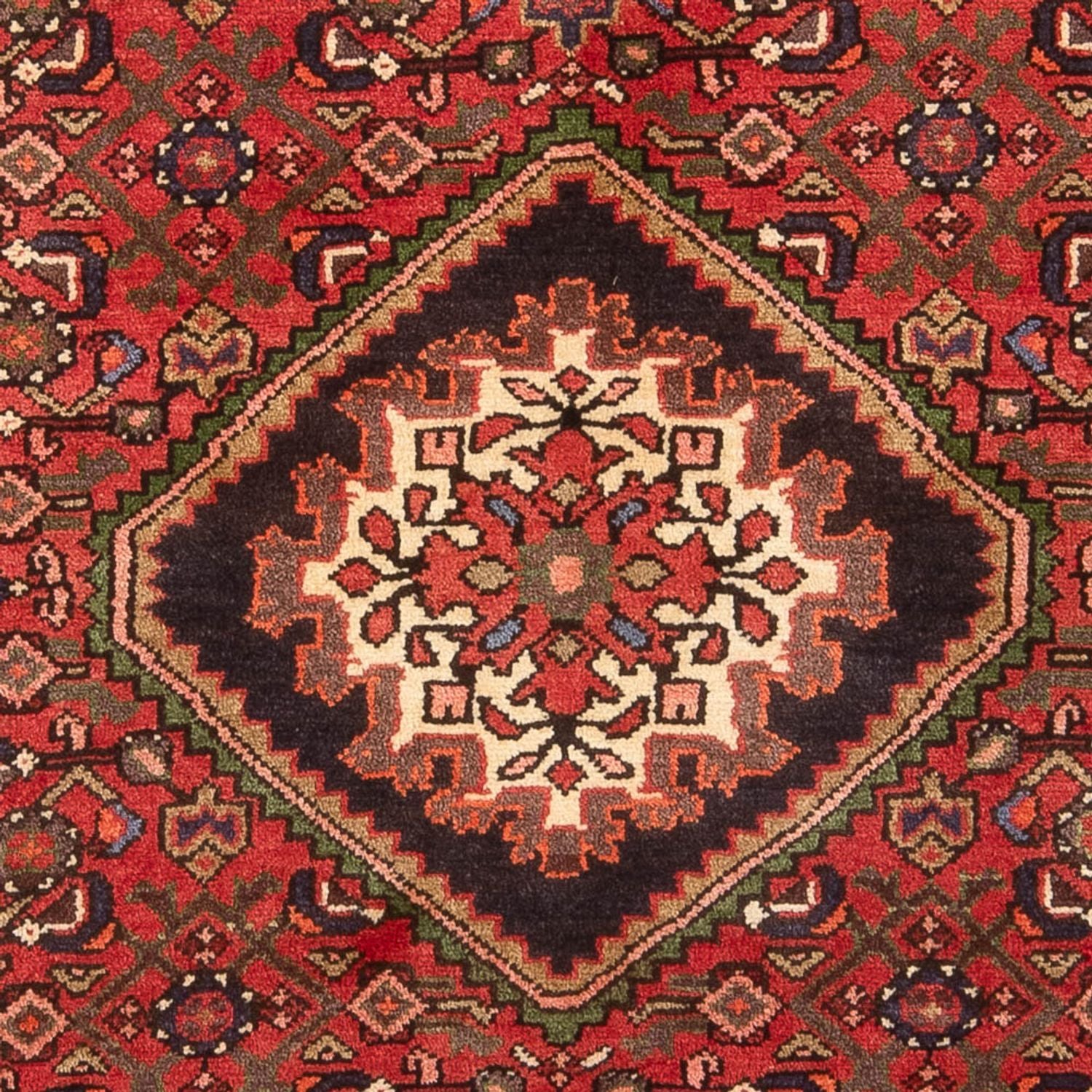 Persisk tæppe - Nomadisk - 215 x 135 cm - rød