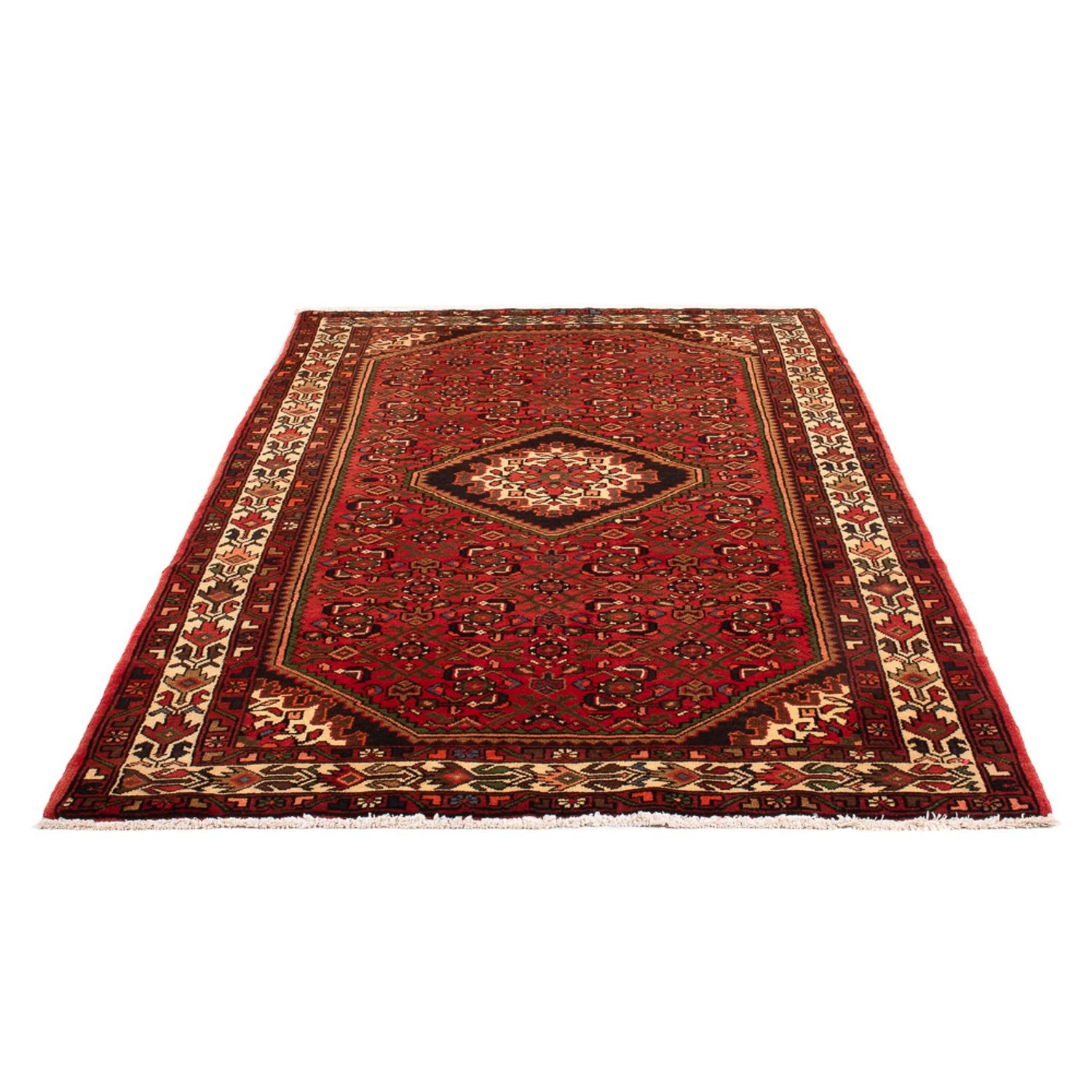 Persisk tæppe - Nomadisk - 215 x 135 cm - rød