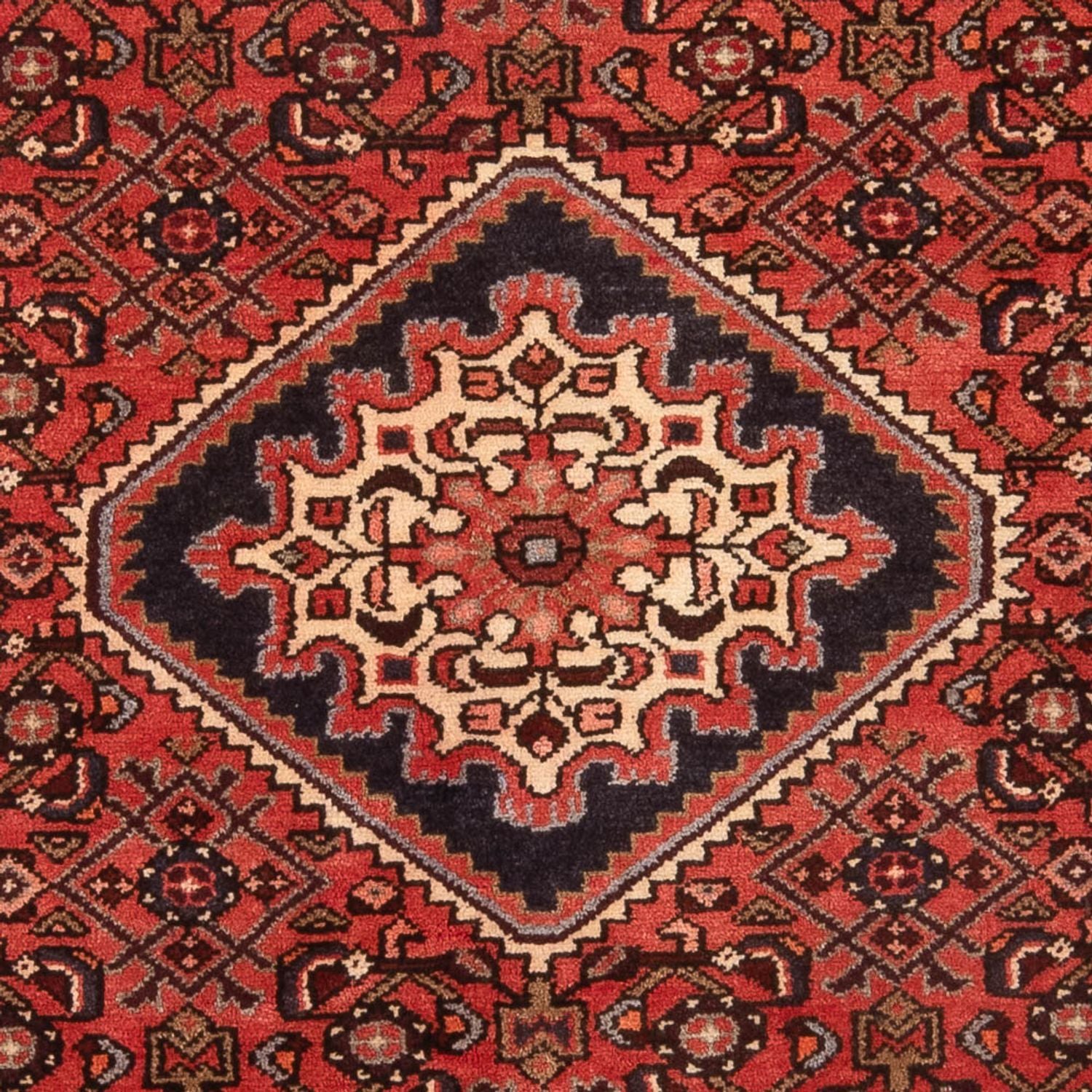 Persisk tæppe - Nomadisk - 220 x 146 cm - rød