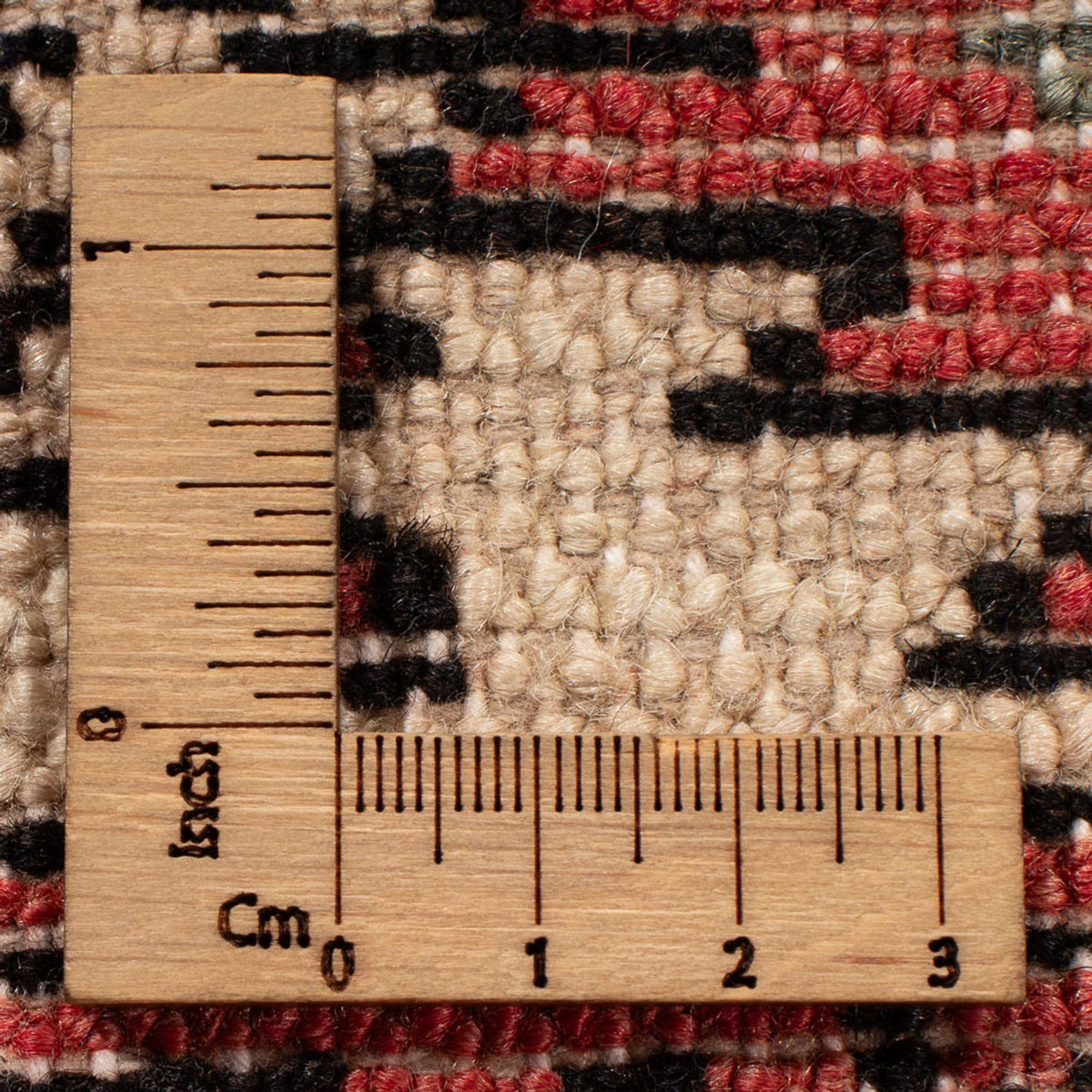 Persisk tæppe - Nomadisk - 220 x 146 cm - rød