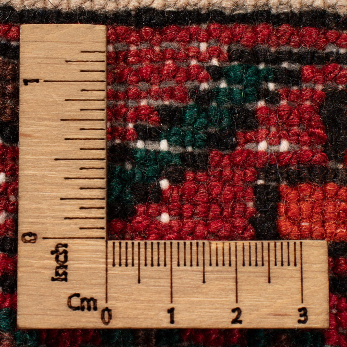 Persisk tæppe - Nomadisk - 214 x 150 cm - rød