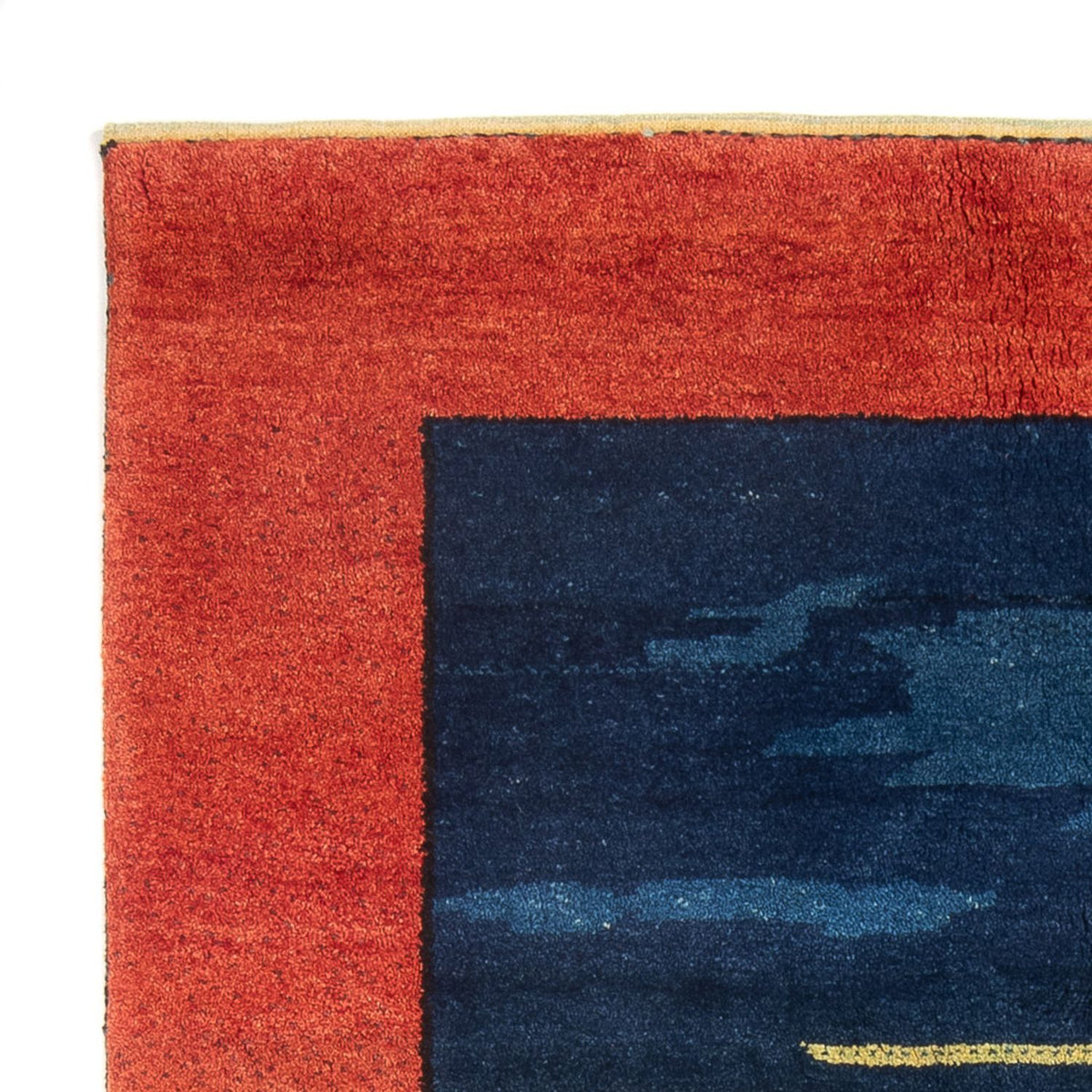 Gabbeh-tæppe - Persisk - 180 x 140 cm - flerfarvet