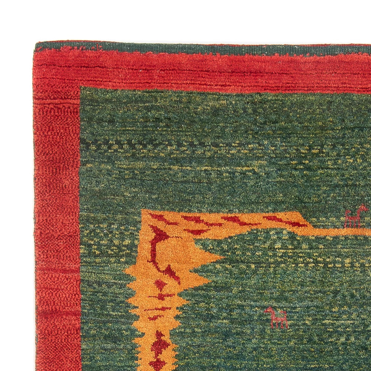 Persisk Gabbeh Tæppe 170x226cm - Perserteppich Wollteppich