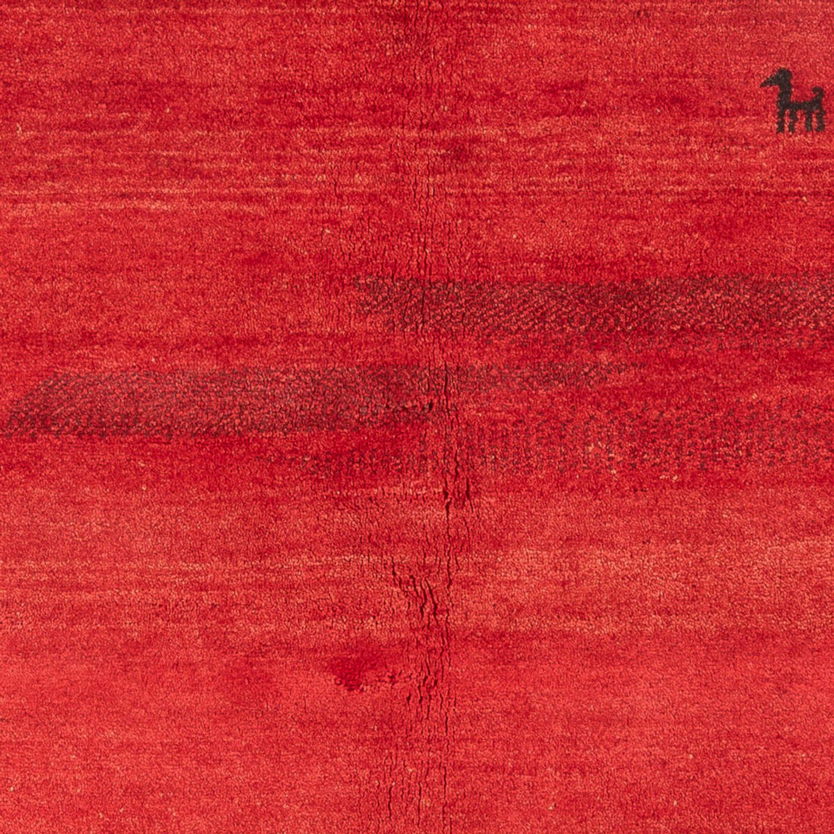 Gabbeh-tæppe - Persisk - 198 x 152 cm - flerfarvet