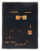 Persisk Gabbeh Tæppe 113x85cm - Perserteppich Wollteppich