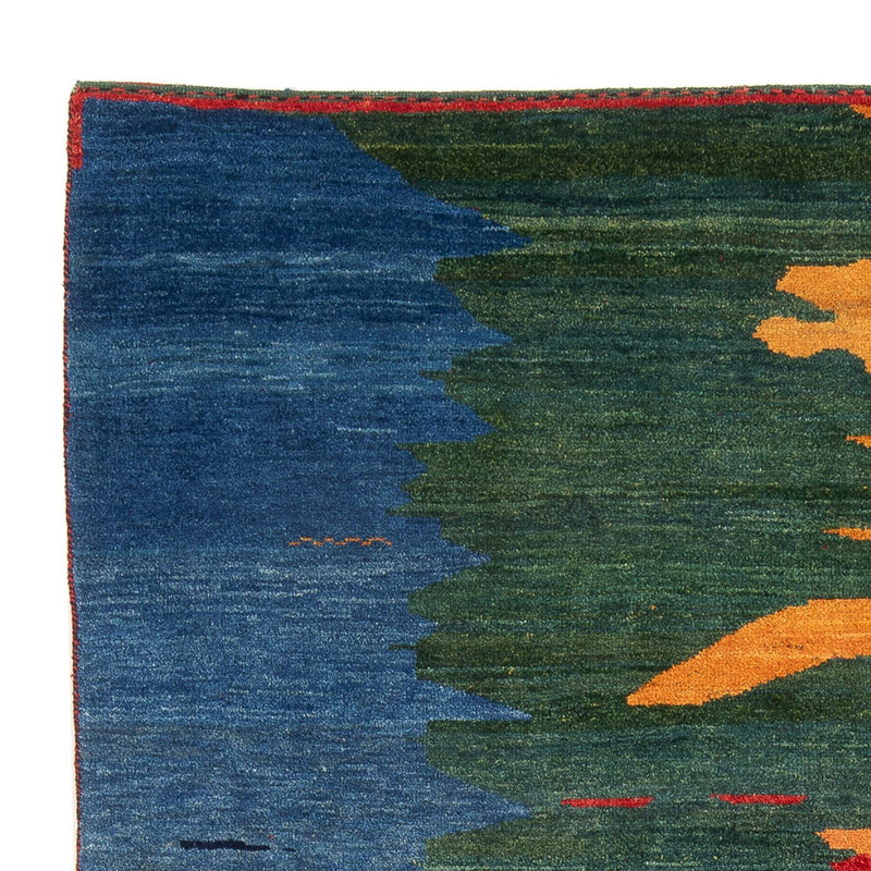 Gabbeh-tæppe - Persisk - 240 x 198 cm - flerfarvet