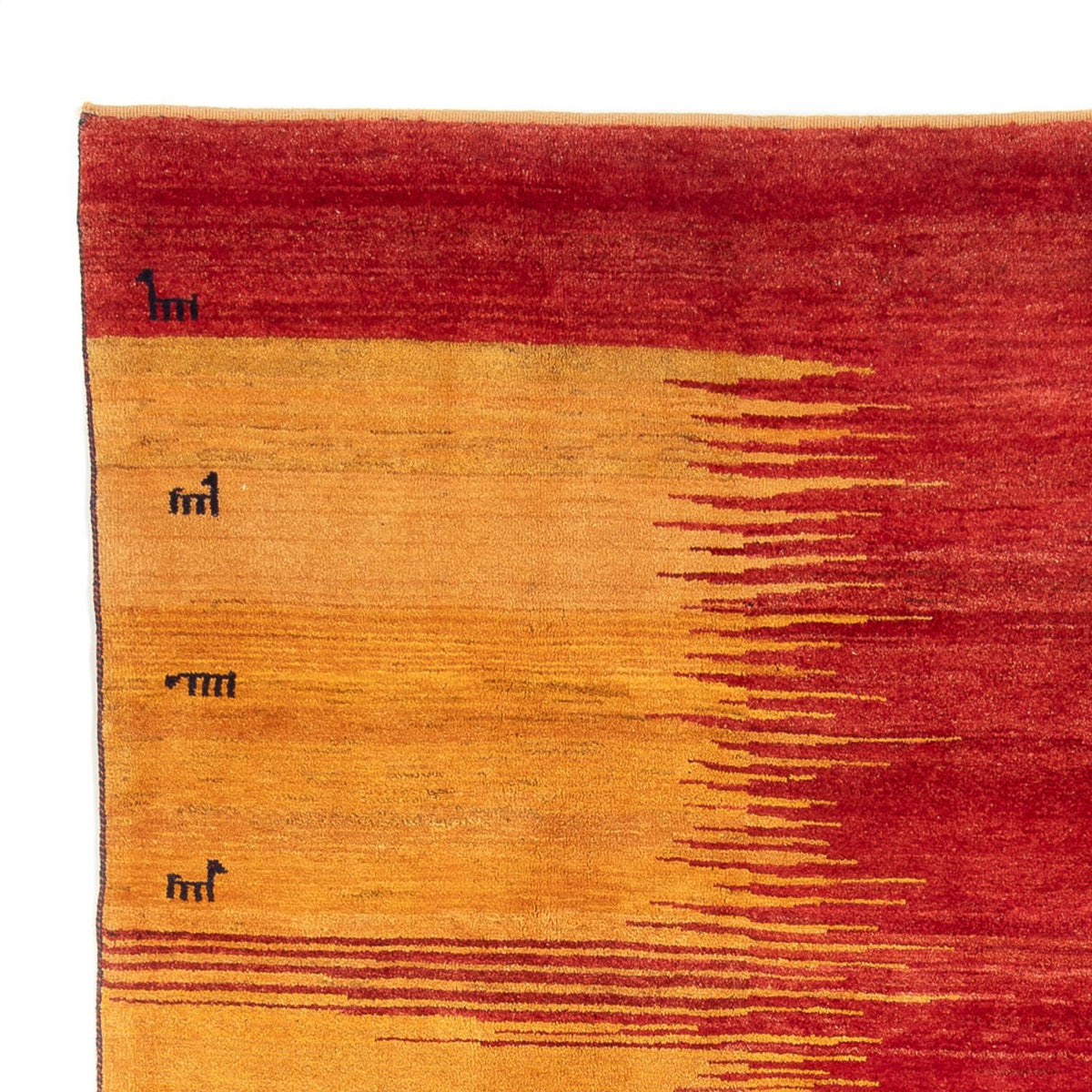 Gabbeh-tæppe - Persisk - 300 x 230 cm - flerfarvet