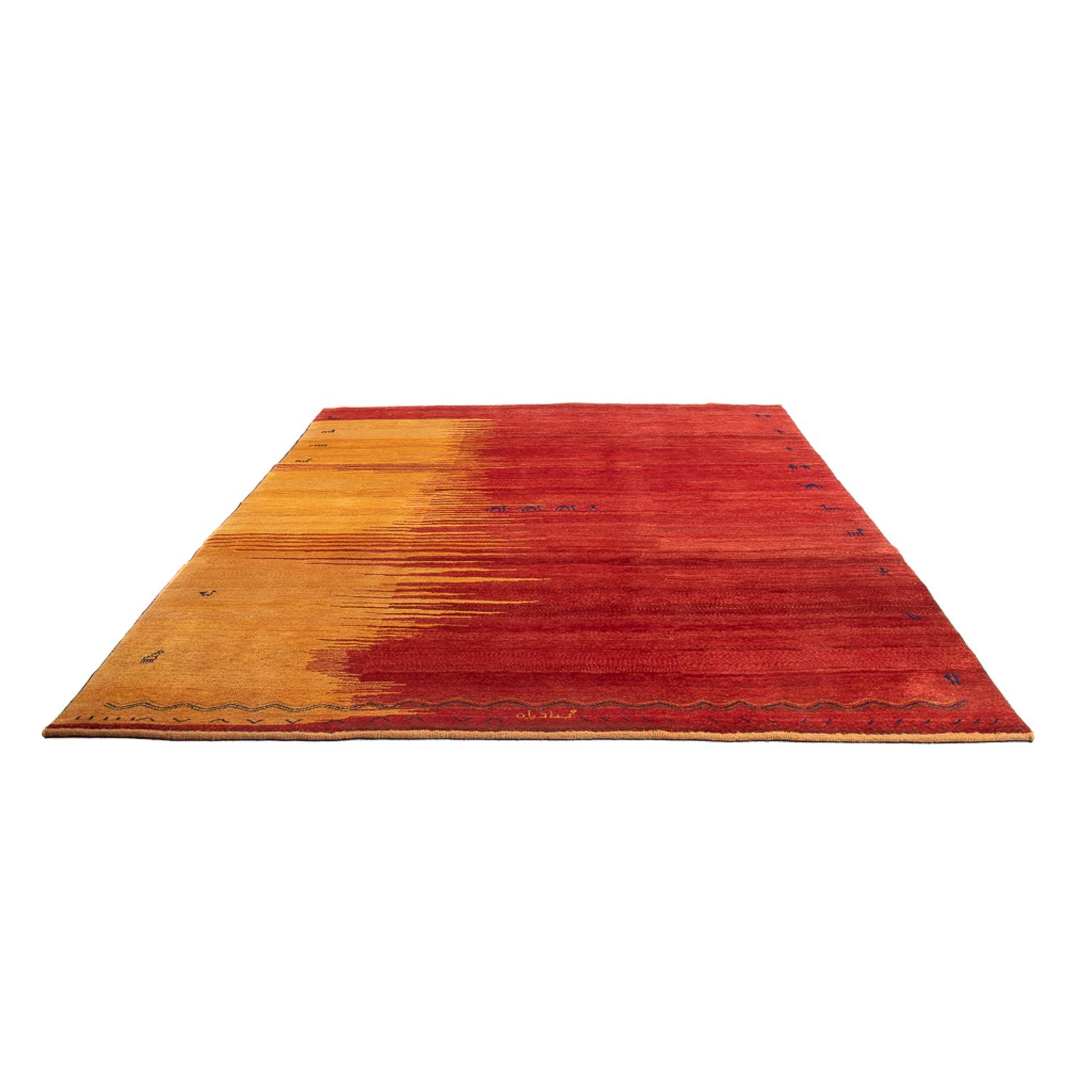 Gabbeh-tæppe - Persisk - 300 x 230 cm - flerfarvet