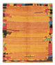 Persisk Gabbeh Tæppe 120x152cm - Perserteppich Wollteppich