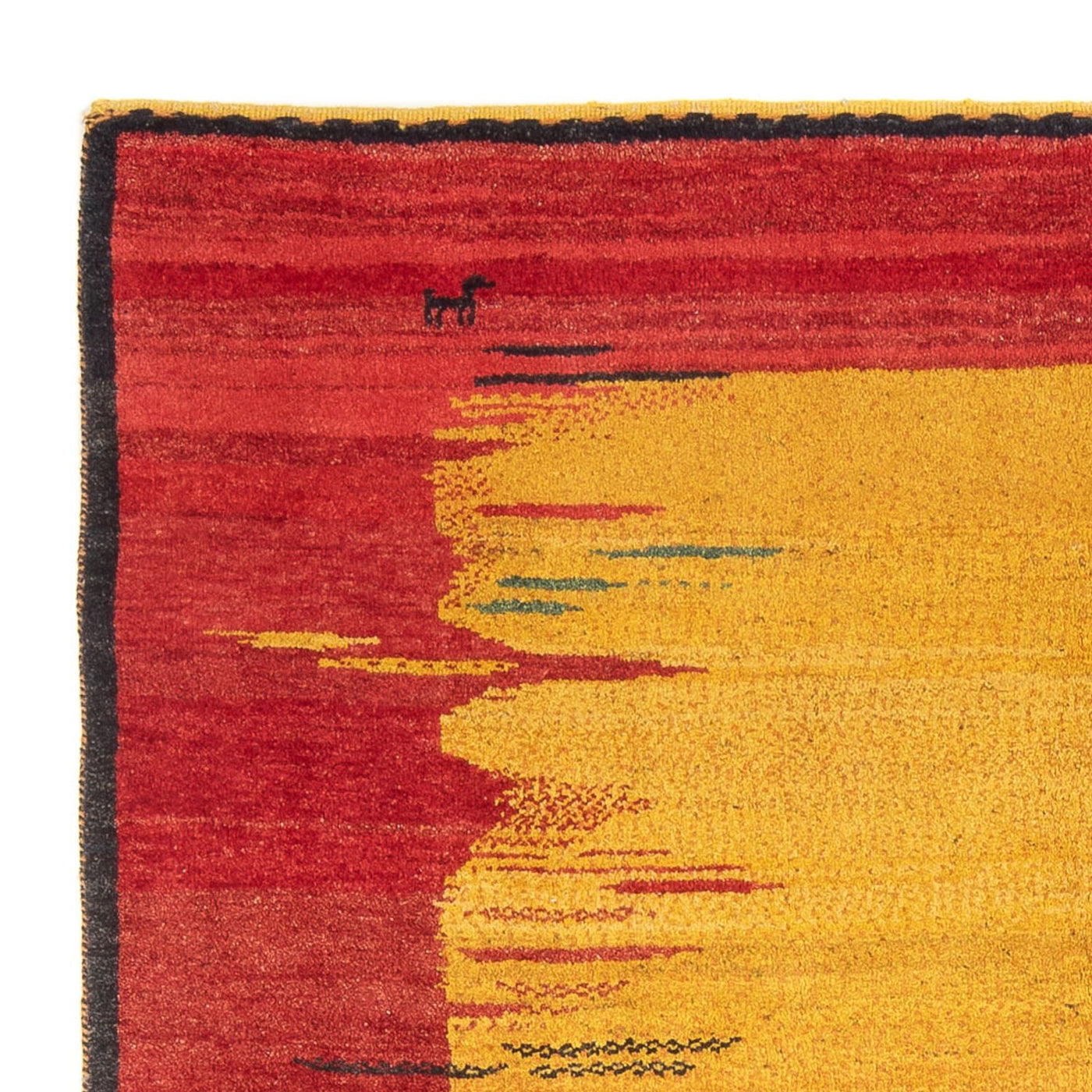 Persisk Gabbeh Tæppe 203x173cm - Perserteppich Wollteppich