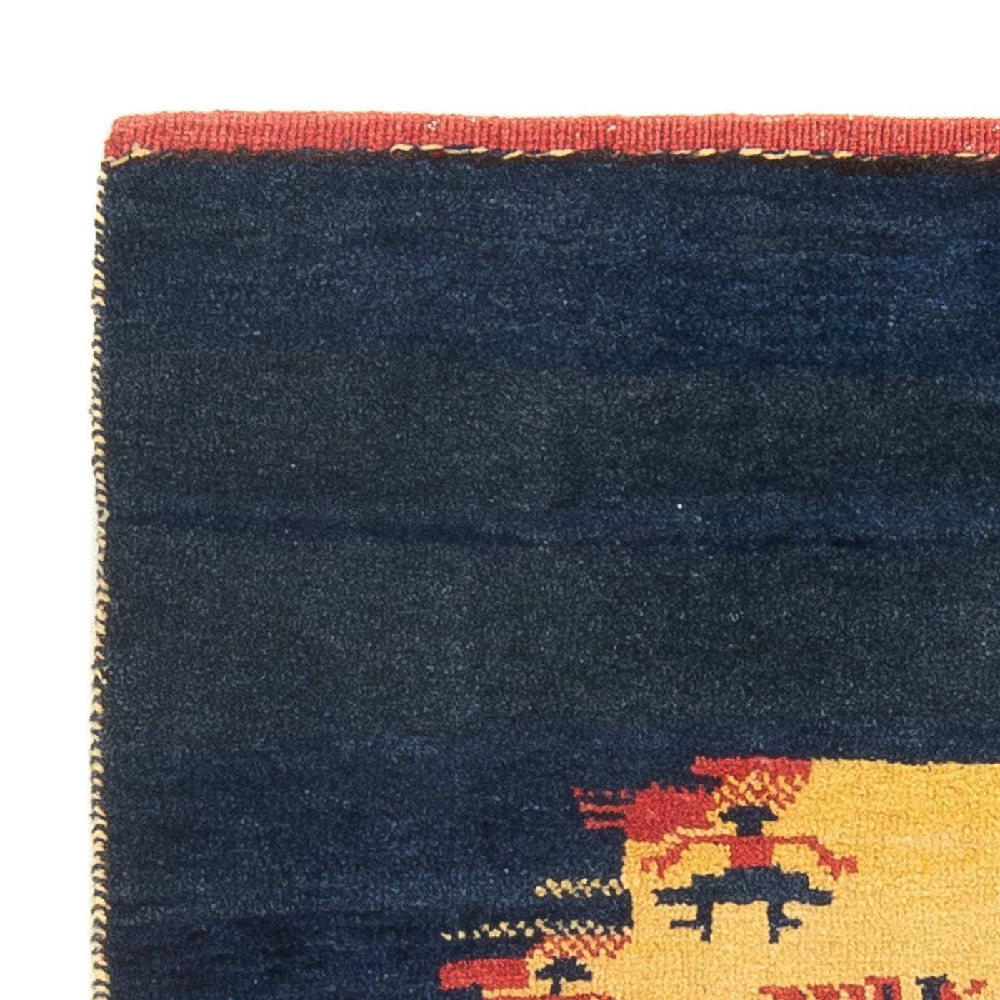 Persisk Gabbeh Tæppe 120x92cm - Perserteppich Wollteppich