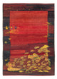 Persisk Gabbeh Tæppe 176x127cm - Perserteppich Wollteppich