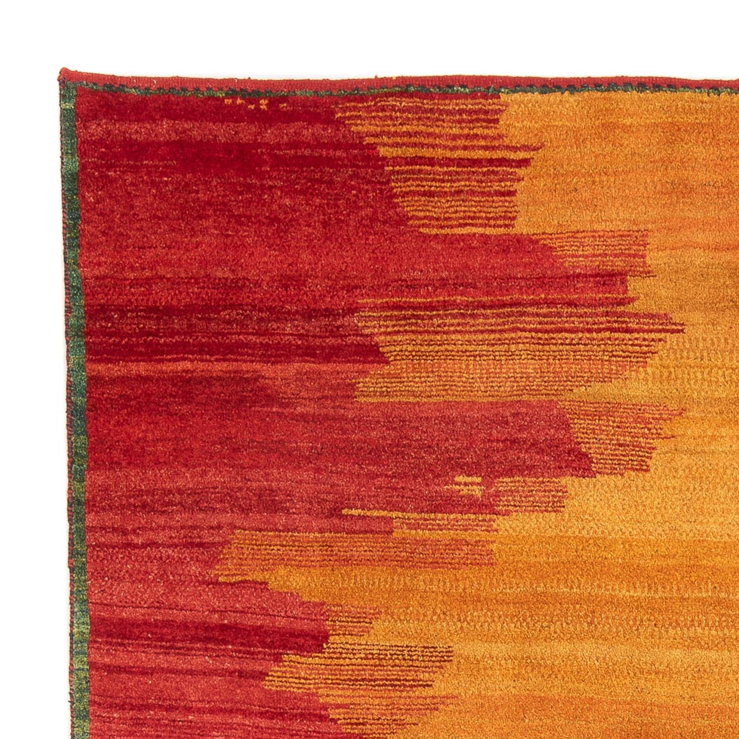Gabbeh-tæppe - Persisk - 226 x 197 cm - flerfarvet